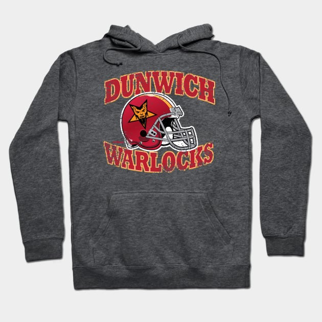 Dunwich Warlocks Football Hoodie by DiMaio